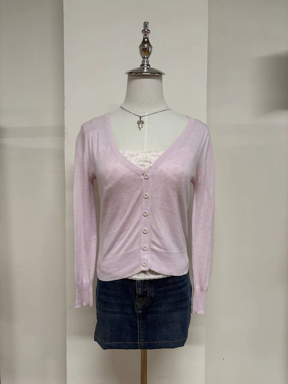 Purple Cardigan