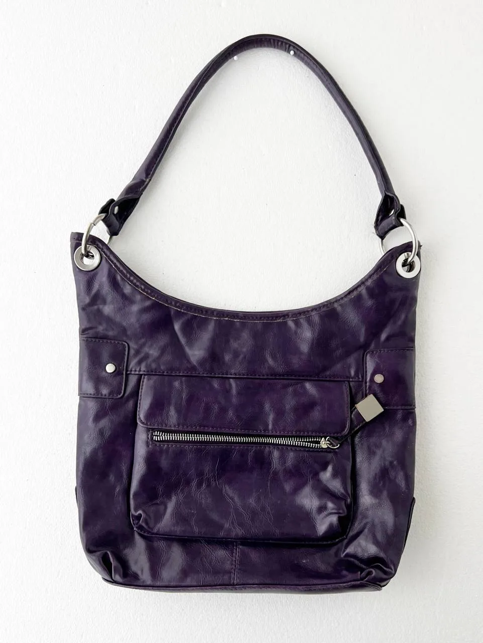Purple Shoulder Bag